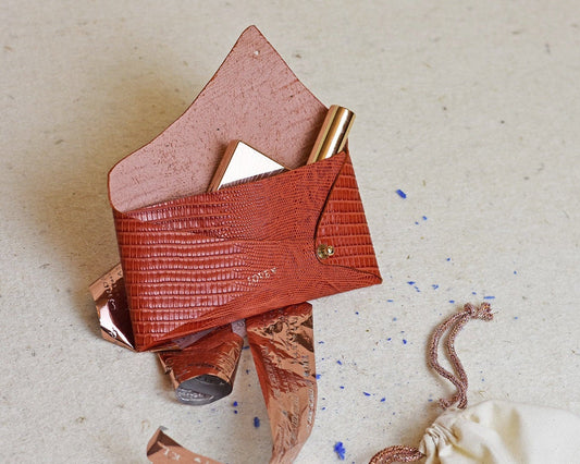 magyar designer bőr minimál pénztárca kártyatartó rad fashion festival ajándék brick red orange blue minimal leather wallets