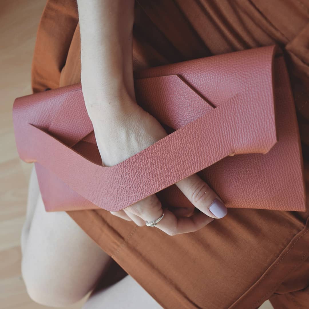 Horizontal Slashed Clutch - Size + Colour Options