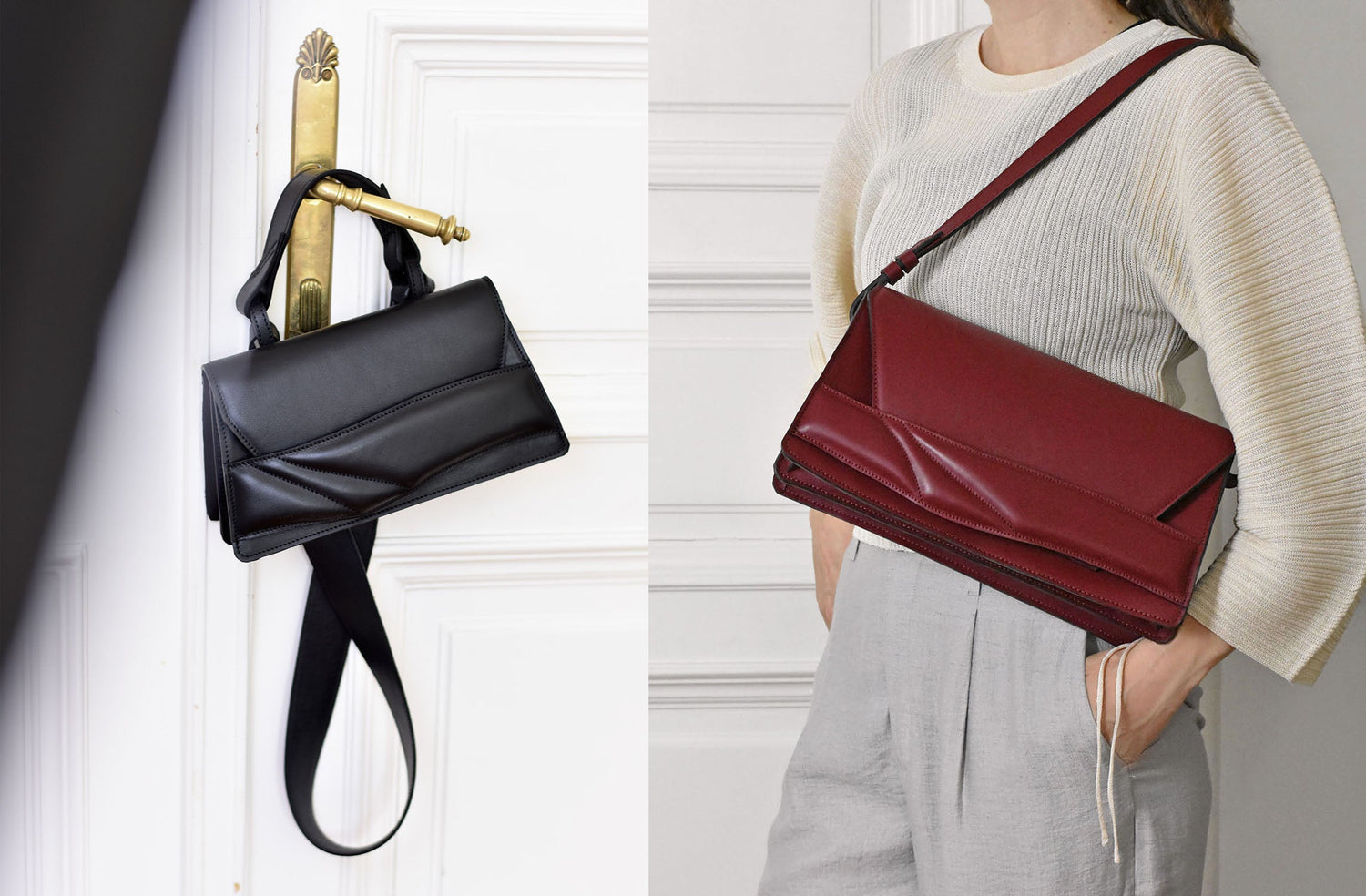 magyar designer bőr válltáska, budapesti stúdióban kézzel készült táska lindasieto