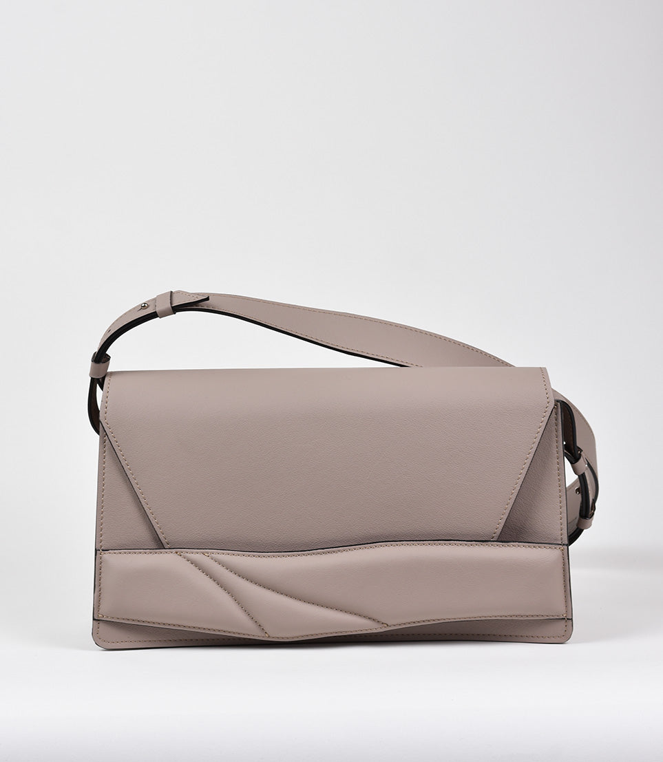 Taupe shoulder sale bag