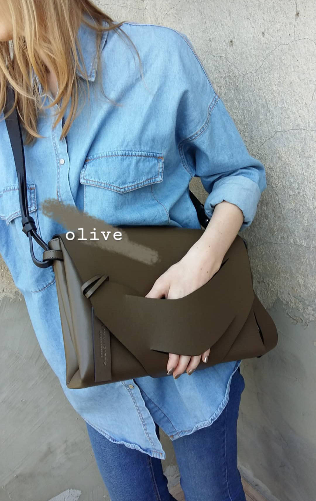 Boomerang Hybrid Bag - Olive (Oil Green)