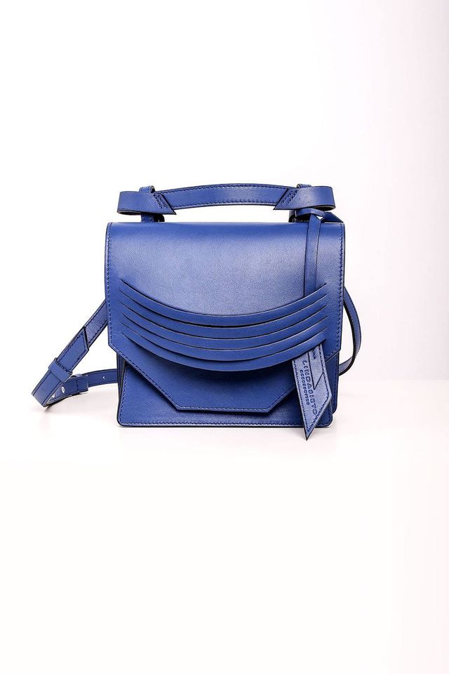 Mini Extreme Slashed Bag - Cobalt Blue