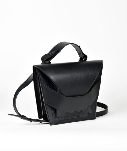 Layered Bag - Smooth Black