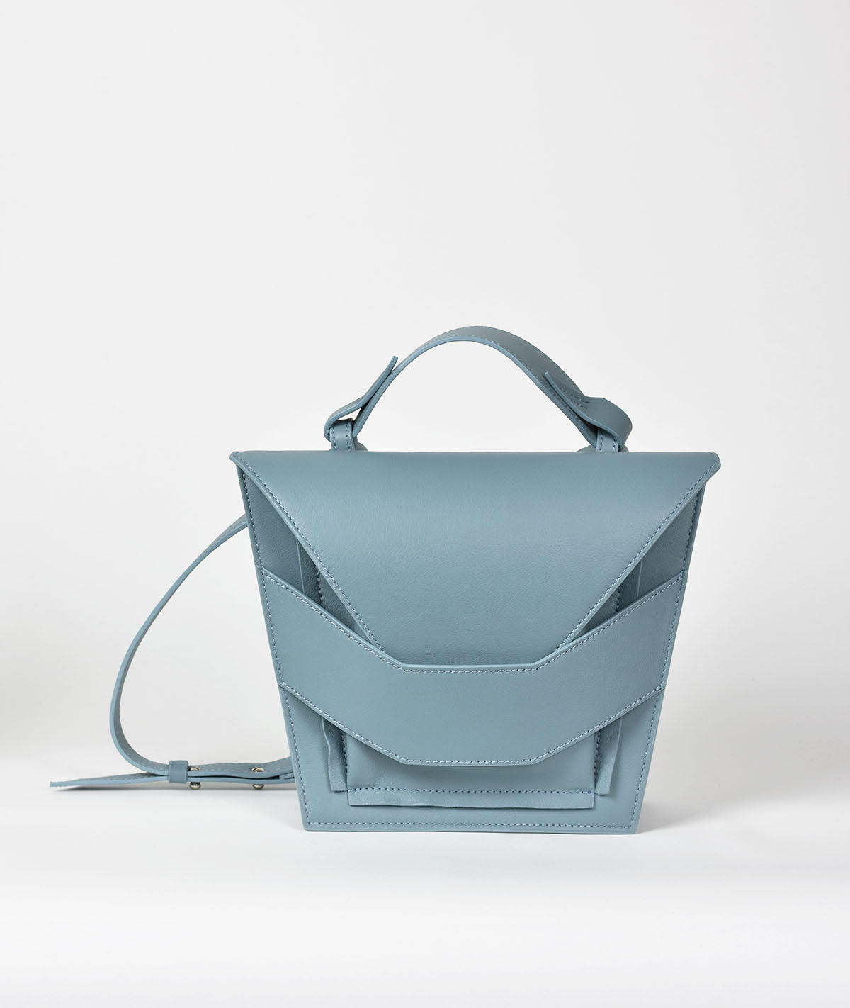 Layered Bag - Misty Blue