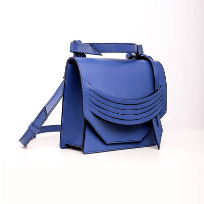 Mini Extreme Slashed Bag - Cobalt Blue