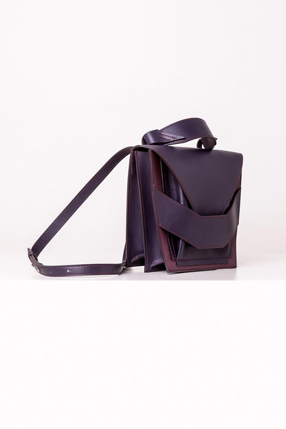 Layered Bag - Dark Violet - Sample